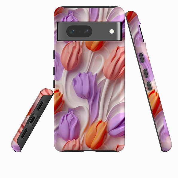 Daily Carry Google Tough  Case - Rotterdam Tulips
