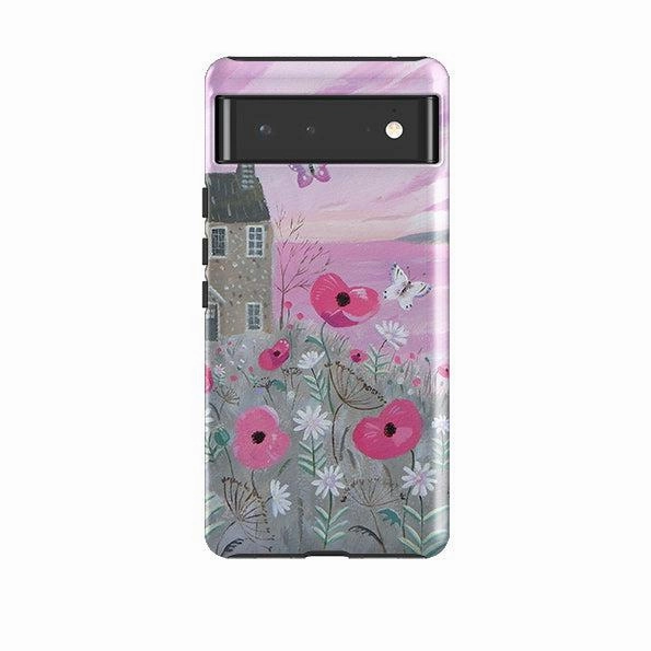 Durable Shell Flexible Shell Google Tough Case -  Seaside Flowers By Mary Stubberfield