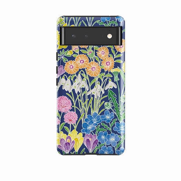 Google Tough Case -  Spring-2 By Natalie Pedetti Prack Color Accent Stylish Detail Layer