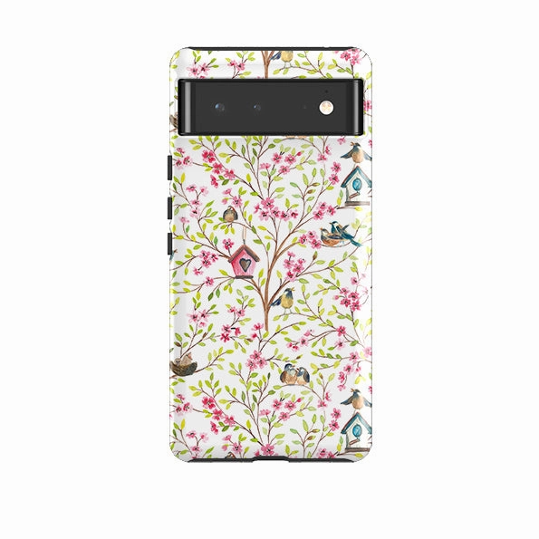 Compact Build Google Tough Case -  Spring Pattern By Elisabeth Haager