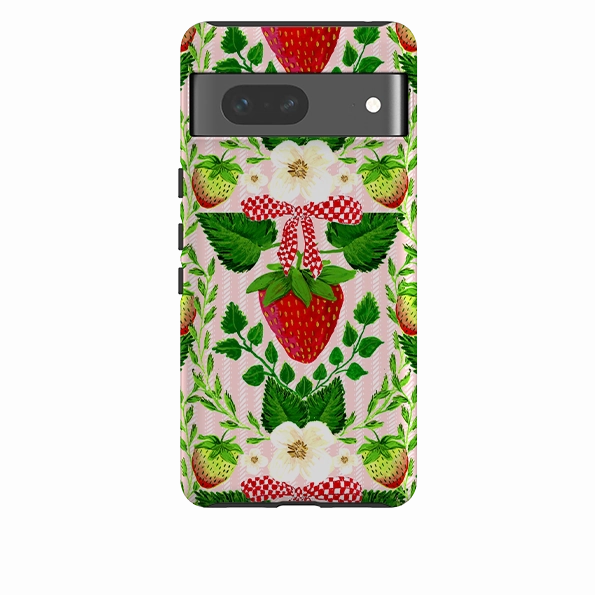 Minimal Feature Google Tough Case - Strawberries I By Abby Jacobs
