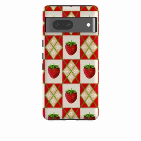 Smooth Edges Google Tough Case - Strawberries II By Abby Jacobs