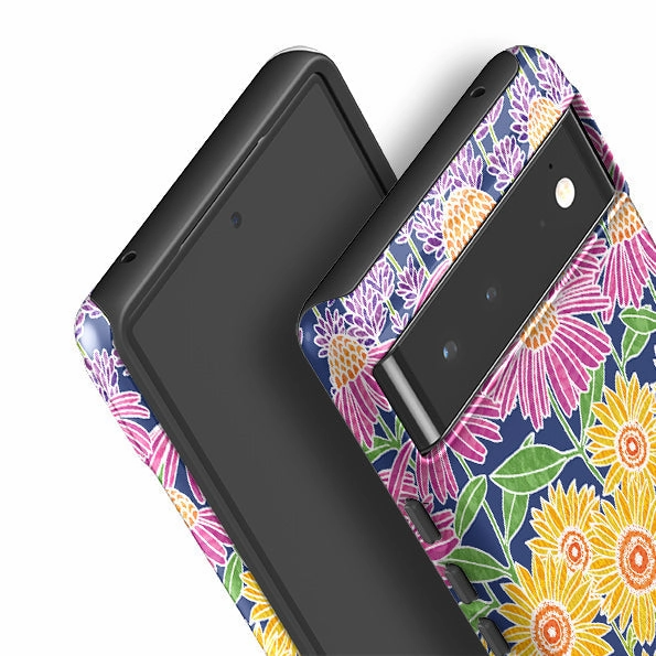 Rugged Texture Hybrid Shield Google Tough Case -  Summer-2 By Natalie Pedetti Prack