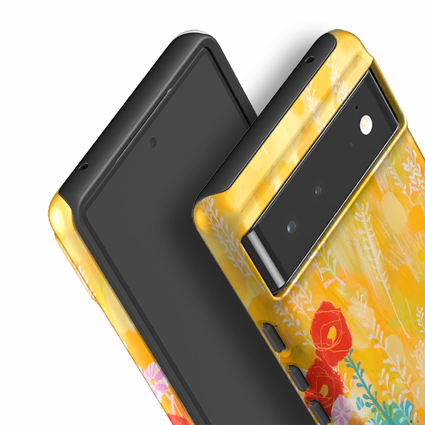 Modern Look Comfort Grip Google Tough Case -  Summer Meadow By Claire West