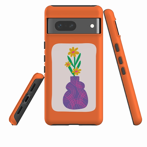 Google Tough Case - Summer Vase Portable Grip Luxury Edge Texture