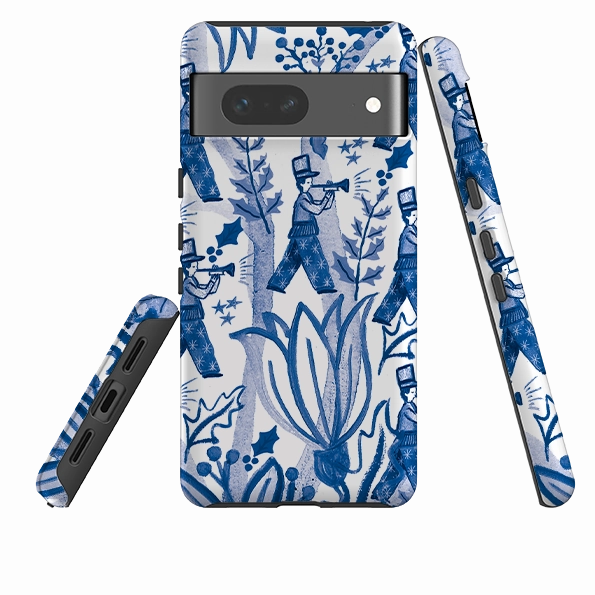 Google Tough Case - Ten Pipers Piping By Emma Frances Grant Flexible Shell