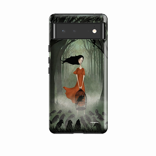 Google Tough Case -  The Raven Girl By Maja Lindberg Urban Style