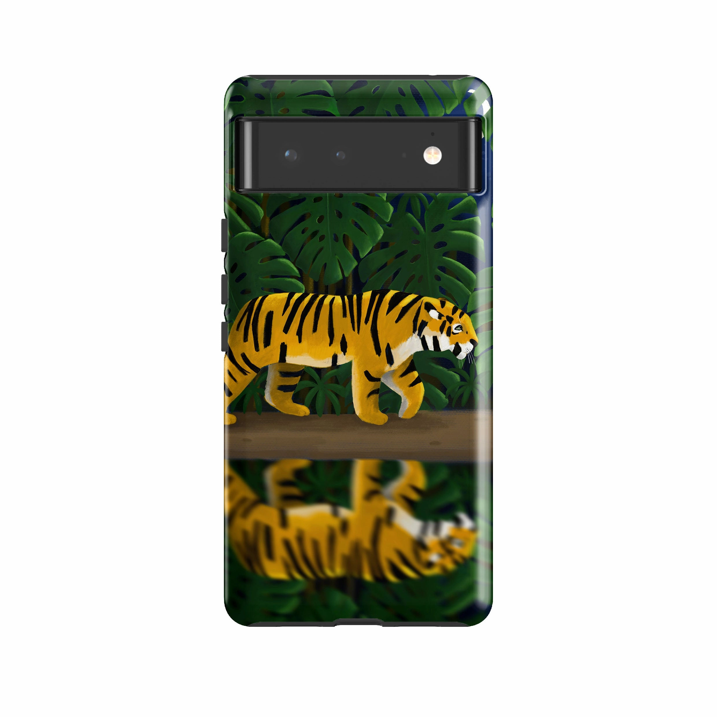 Google Tough Case -  Tiger Night By Bex Parkin Raised Bezels