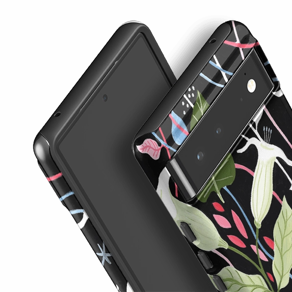 Google Tough Case -  Trumpet Flowers By Bex Parkin Protective Pattern Elegant Appearance