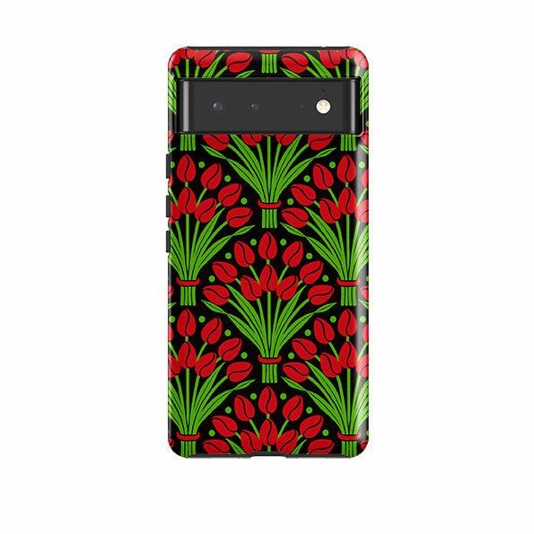 Google Tough Case -  Tulips By Cressida Bell Clear Frame