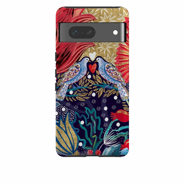 Google Tough Case - Turtle Doves By Emma Frances Grant Compact Pattern Smooth Craftsmanship