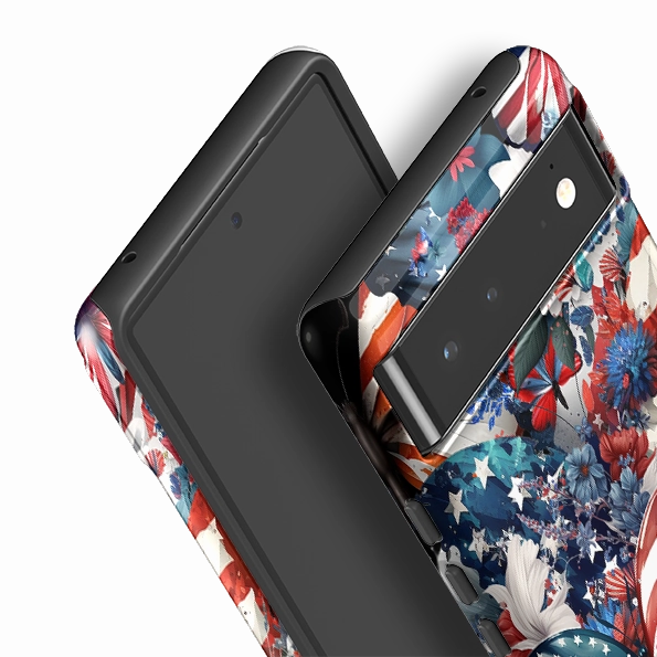 Trendy Finish Google Tough Case -  US Floral I