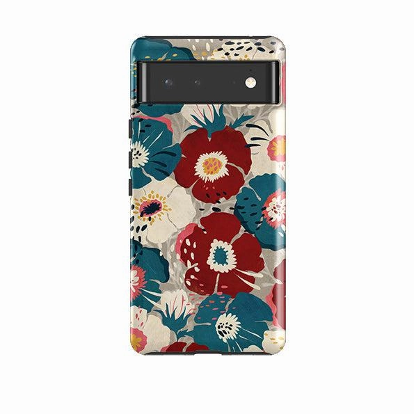 Google Tough Case -  Vintage By Katherine Quinn Soft touch layer Vibrant Colors