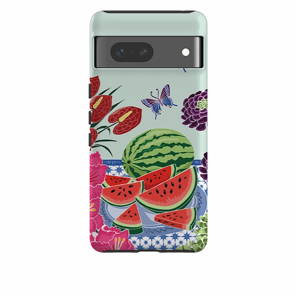 Premium Surface Google Tough Case -  Watermelon By Kate Heiss