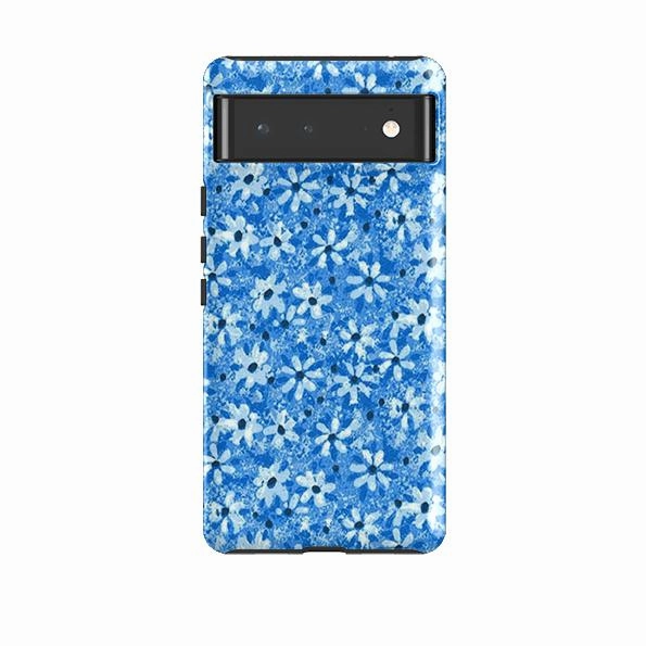 Portable Shield Tight Fit Google Tough Case -  Windowbox Blue By Sarah Campbell