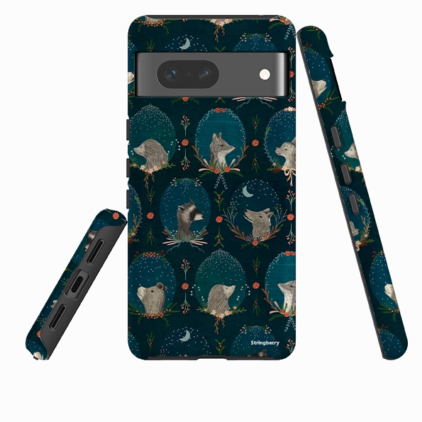 Google Tough Case -  Winter Collage By Katherine Quinn Slim Profiled