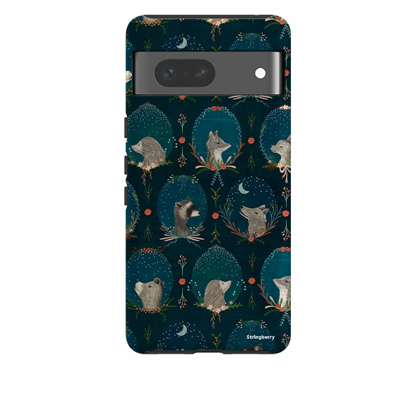 Google Tough Case -  Winter Collage By Katherine Quinn Portable Accessory Minimal Detail