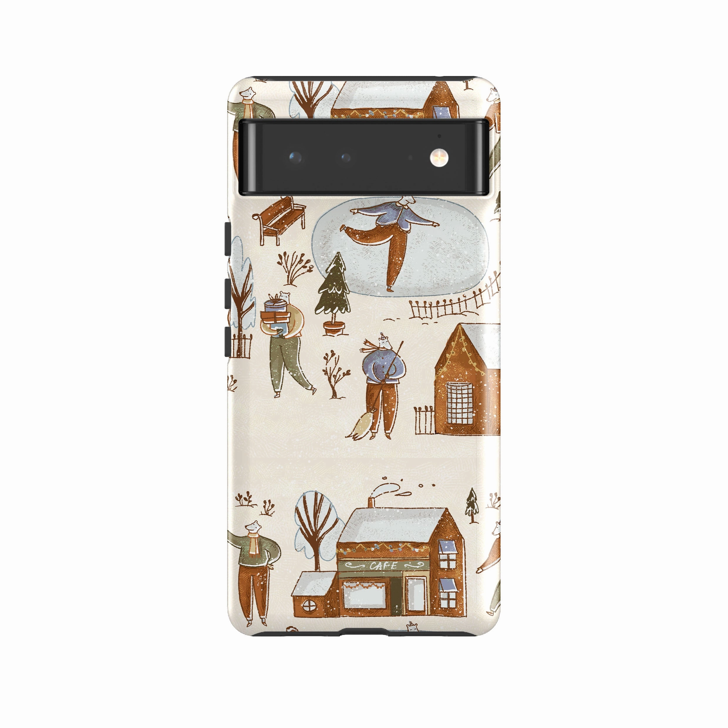 Google Tough Case -  Winter Life Refined Edge