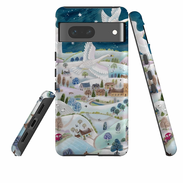 Google Tough Case - Winter Swans By Bex Parkin Phone Accessory
