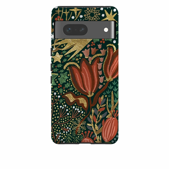 Slim Design Google Tough Case - Xmas Deer III By Emma Frances Grant