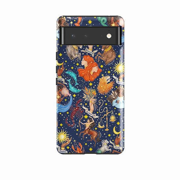 Shock Proof Google Tough Case -  Zodiac Composite By Catherine Rowe