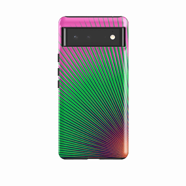 Google Tough Case -  Halos Watermelon By Kitty Joseph Soft Surface Design Clear Texture