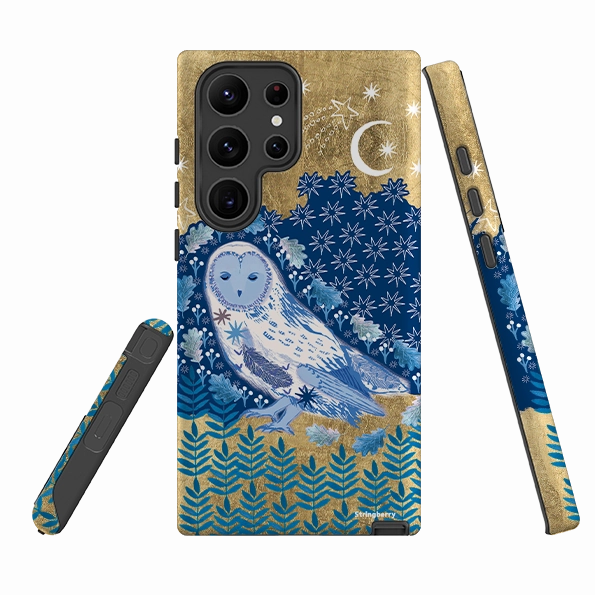 Samsung Tough Case - Owl By Emma Frances Grant Slim Edge