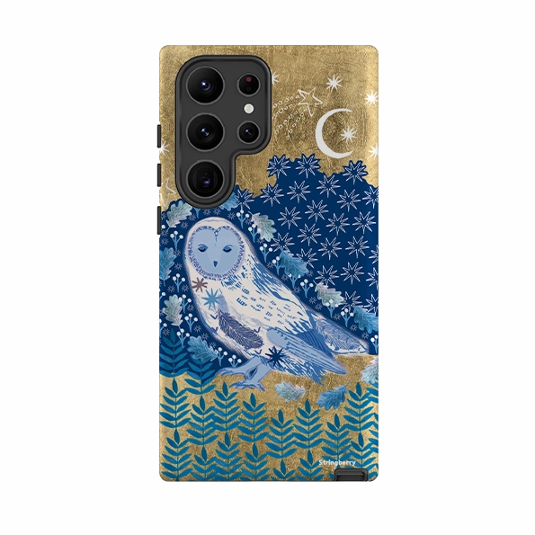Light Design Samsung Tough Case - Owl By Emma Frances Grant