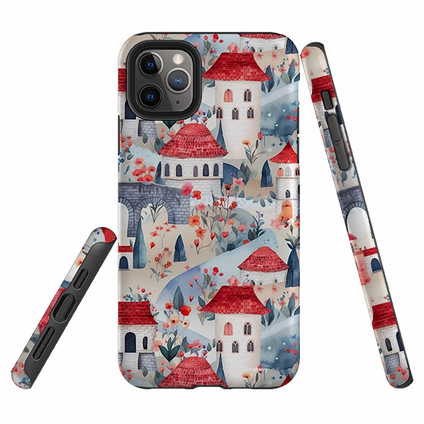 Comfort Texture Finish iPhone Tough Case -Old Town II