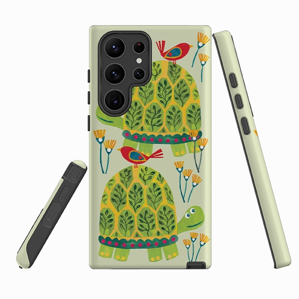 Urban Design Luxury Look Samsung Tough  Case - Tortoise By Tracey English