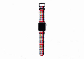 Hampstead Gingham Apple Watch Strap Stylish Option Durable Lifestyle Look