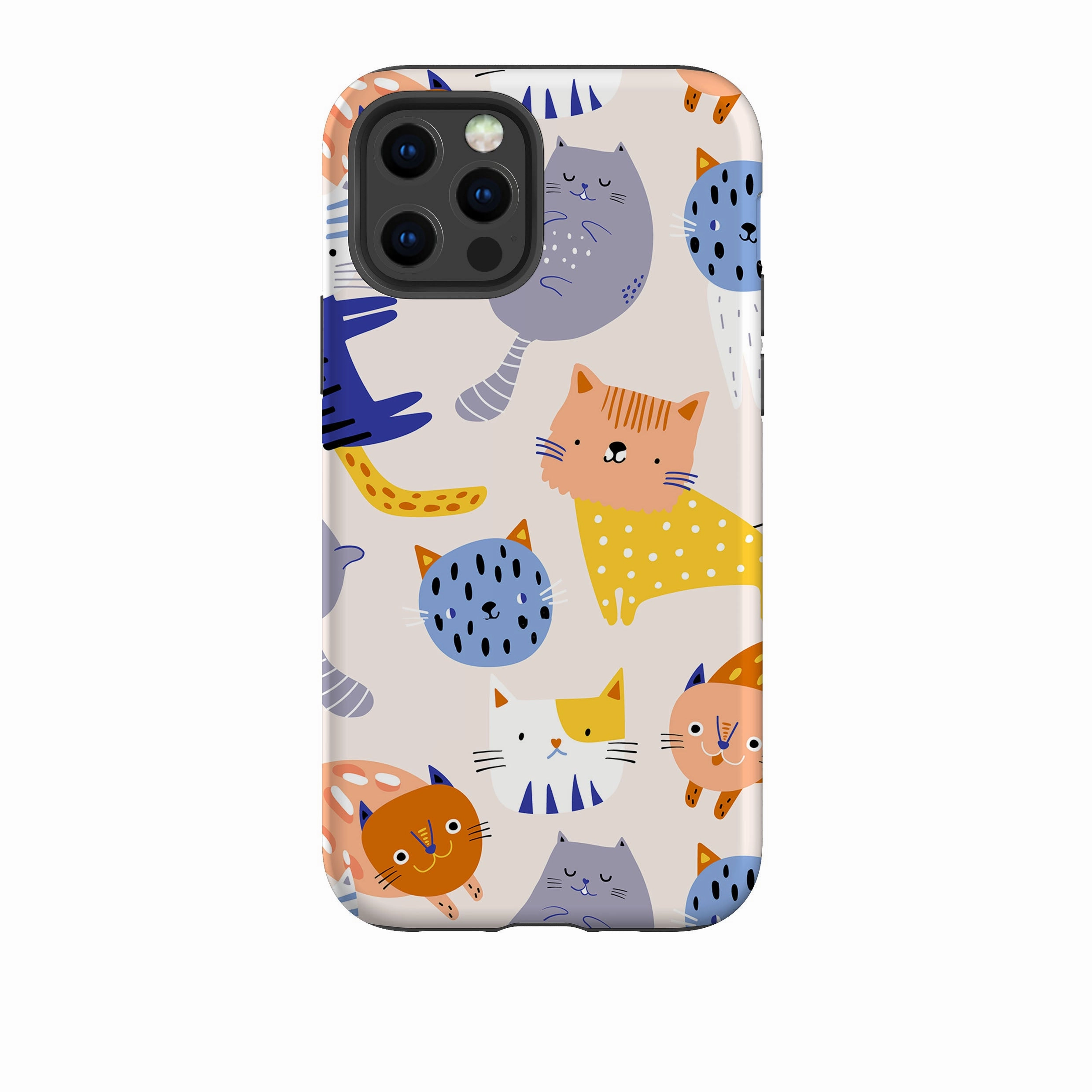 iPhone Tough Case - Cool Cats Smooth Fit