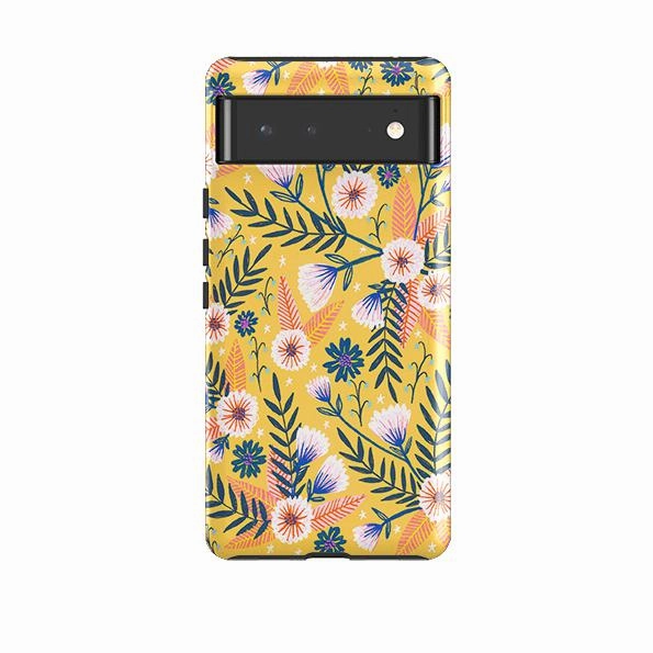 Flexible Fit Google Tough Case -  Summertime Garden By Lee Foster Wilson