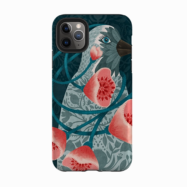iPhone Tough Case - Costume By Nina Pace Clear Finish Grip Texture