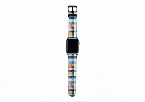 Paris Gingham Apple Watch Strap Trendy Motion Look