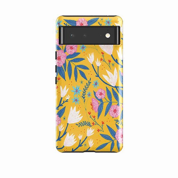 Protective Shell Google Tough Case -  Magnolias By Lee Foster Wilson