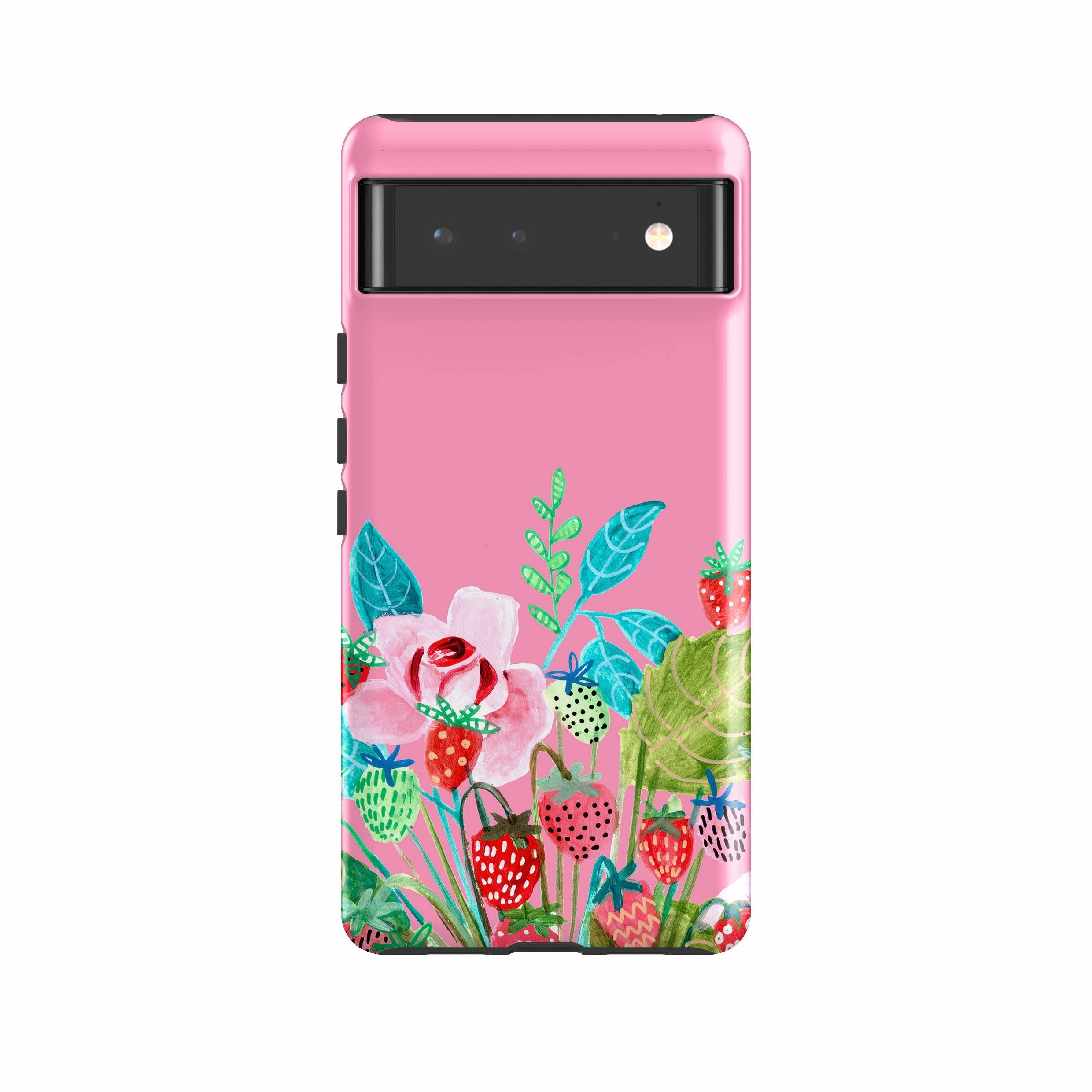 Google Tough Case -  Pink Colour Floral By Caroline Bonne Muller Refined Pattern