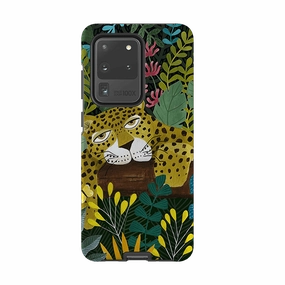 Samsung Tough Case - Sleepy Leopard By Bex Parkin Vivid Detail