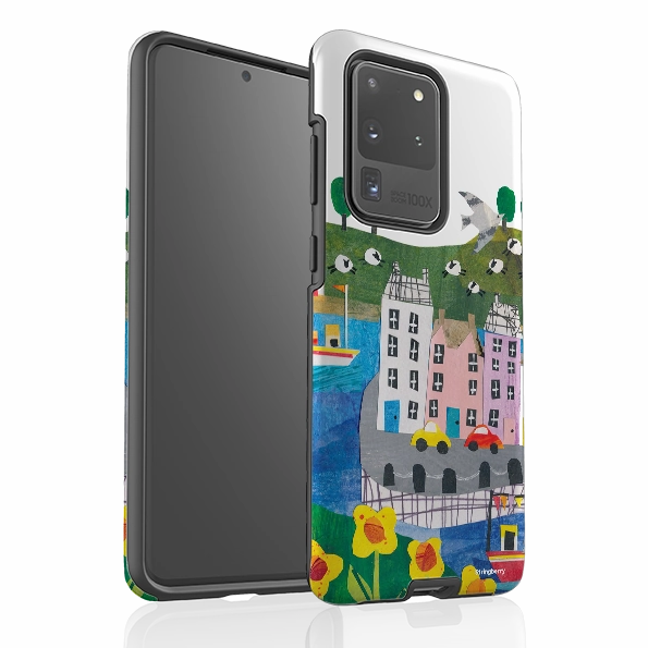 Samsung Tough Case - Countryscape V By Tracey English Flexible Build Form