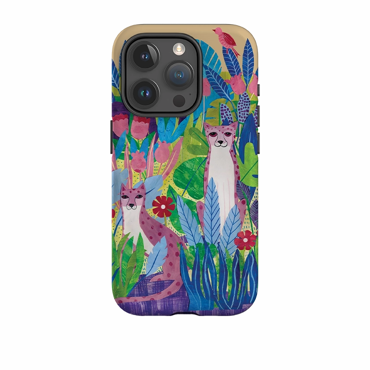 iPhone Tough Case - Jungle By Tracey English Stylish Cover