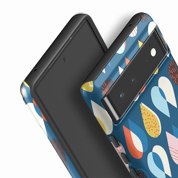 Google Tough Case -  April Splash By Ali Brookes Modern Frame Hybrid Look