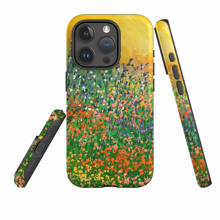 iPhone Tough Case - Sun Garden By Linda Calvert Jacobson Trendy Detailing Gift Choice