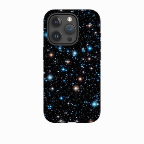 Vivid Gradient Comfort Feel iPhone Case - Night Sparkle II (case does not glitter)