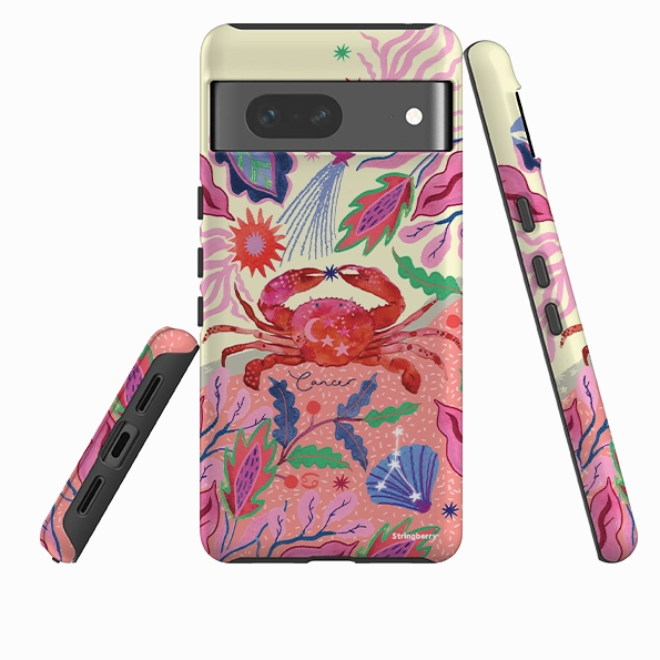 Google Tough Case -  Cancer By Emma Frances Grant Soft Layer