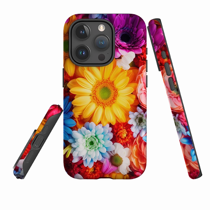 Minimalist Aesthetic Premium Detail iPhone Tough Case -Nutberry Floral