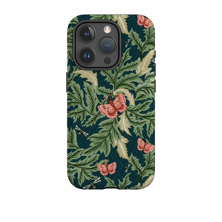 Protective Pattern Texture iPhone Case - Acanthus By Kate Heiss