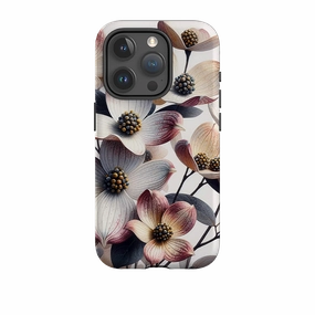 Smooth Surface iPhone Case - Blackstone Floral