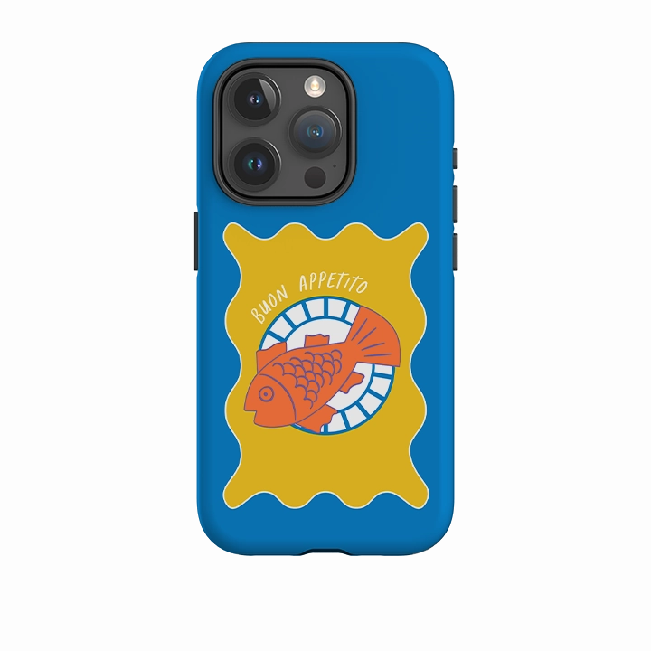 iPhone Case - Buon Appetito Hybrid Frame Trendy Detailing