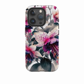 Desk Companion Hard Shell iPhone Case - Chasewater Floral