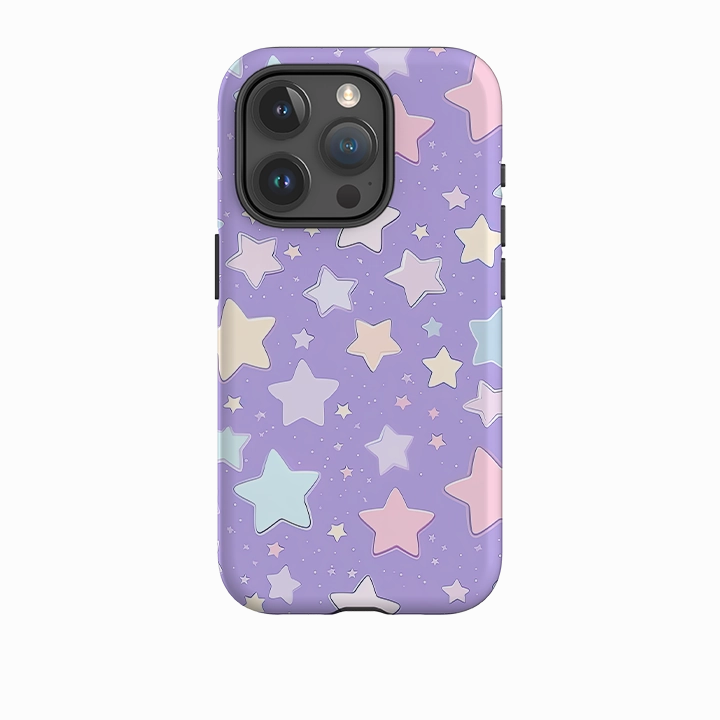 Protective Material iPhone Case - Colour Stars II